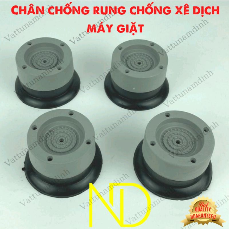 Chống rung có mút cao su chống xê dịch cho máy giặt lồng ngang cửa trước