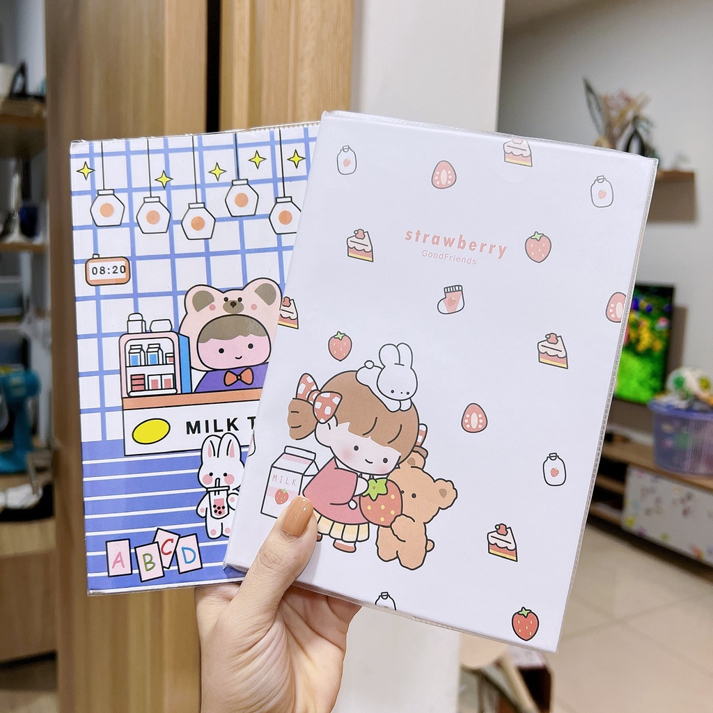 Sổ Dẻo A5 Nhiều Hình Dễ Thương Giao Mẫu Ngẫu Nhiên