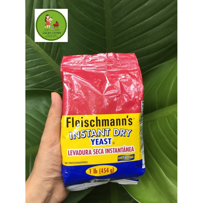 Men Khô làm bánh Fleischmann’s (instant dry yeast)