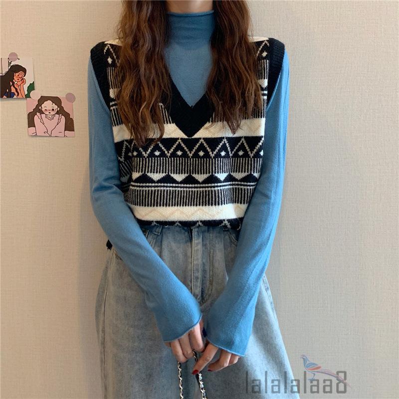 Áo Len Nữ Cộc Tay Cổ Chữ V Form Rộng Thời Trang Laa8 | BigBuy360 - bigbuy360.vn