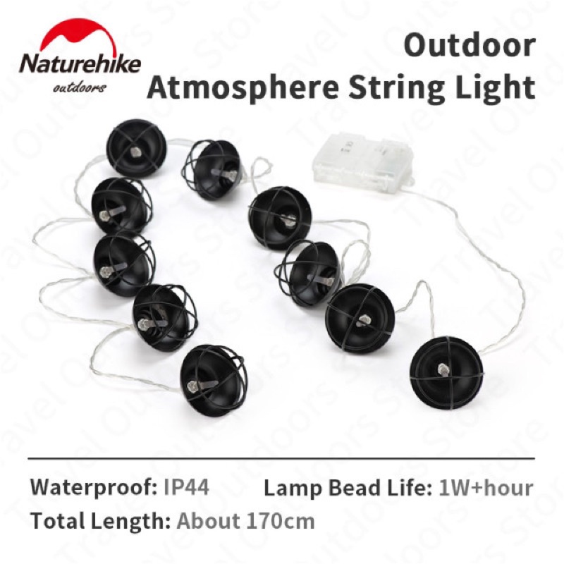 Bộ dây đèn trang trí lều NatureHike NH21ZM001