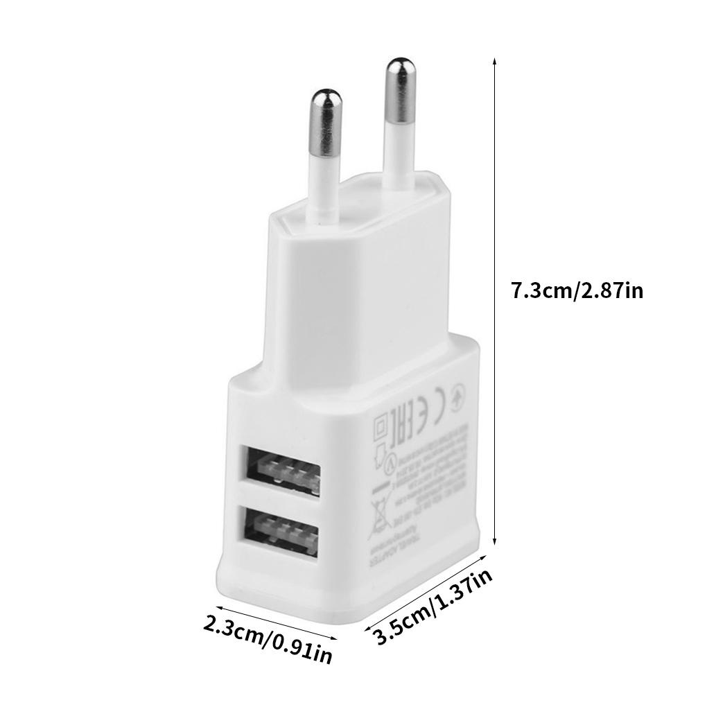 Củ Sạc 5V 2A Cổng USB Cho Điện Thoại