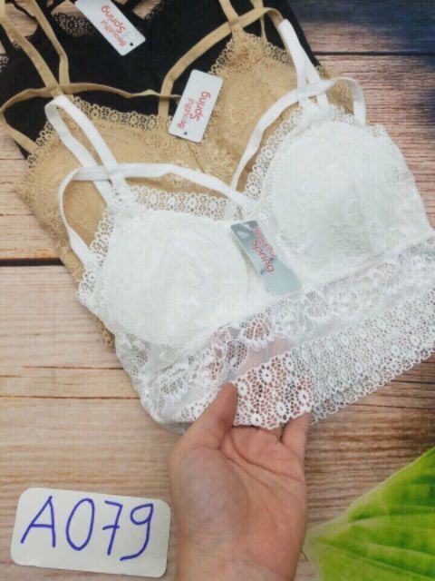 Áo lá ren mút nhẹ