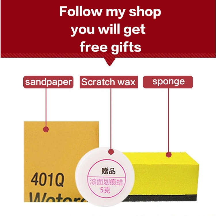 Bút xóa vết trầy xước chống thấm nước cho xe hơi Chevrolet Cruze/Spark/Orlando/Trax/Traxrail/UVO