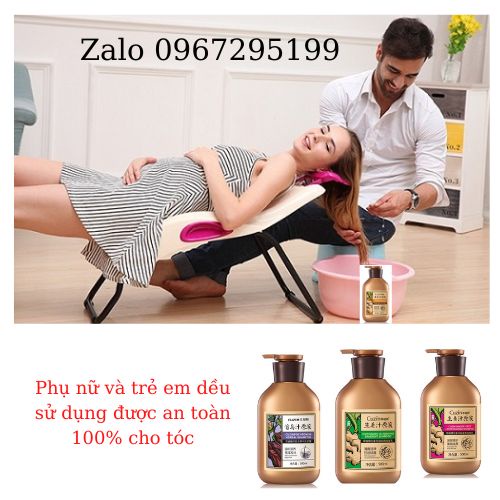 Cặp dầu gội gừng Cuzin chống gầu giảm rụng tóc.
