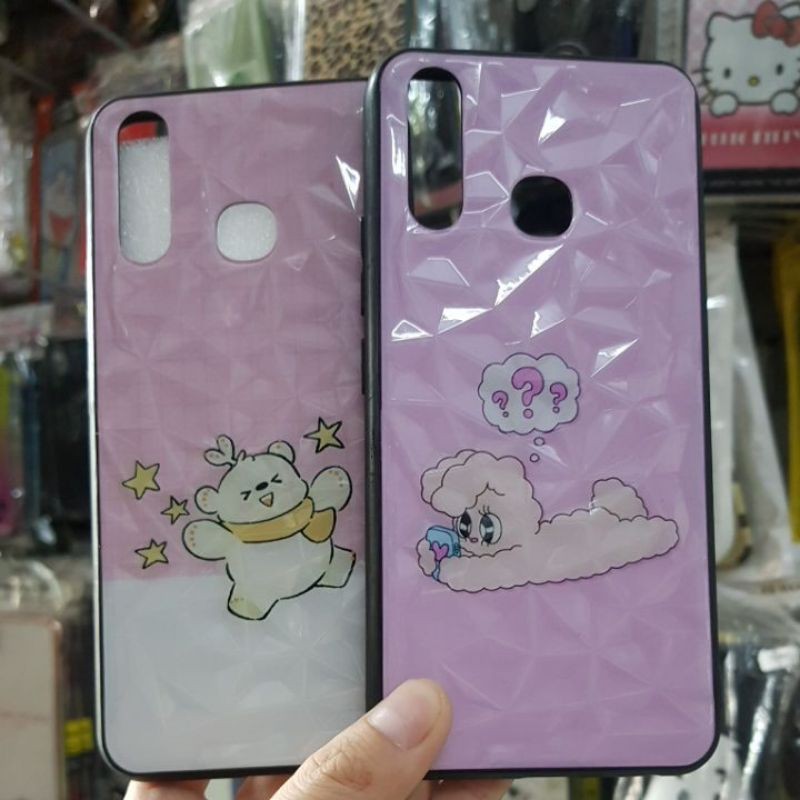 Vivo Y19/Y5S _Ốp lưng nhựa đá nứt in hình xinh đẹp