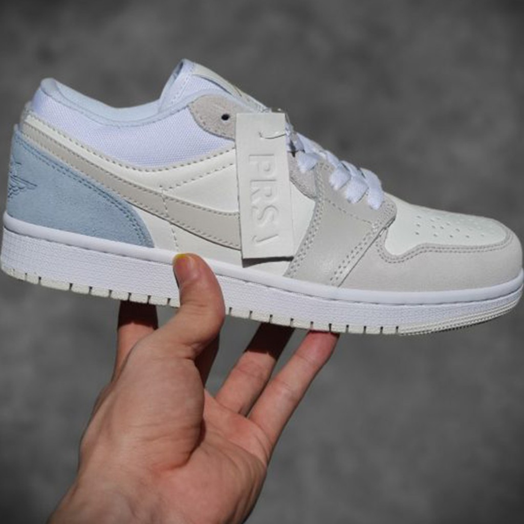 Giày Thể Thao Sneaker AJD Xám Trắng Cổ Thấp ⚡SIÊU ĐẸP⚡ Đế Khâu, Da Cao Cấp, Phối Đồ Cực Chất, Dành Cho Cả Nam, Nữ | BigBuy360 - bigbuy360.vn