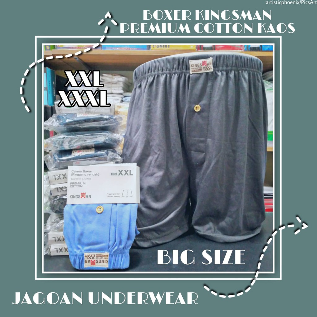 Set 2 Quần Lót Boxer Kingsman Size 2xl-3xl