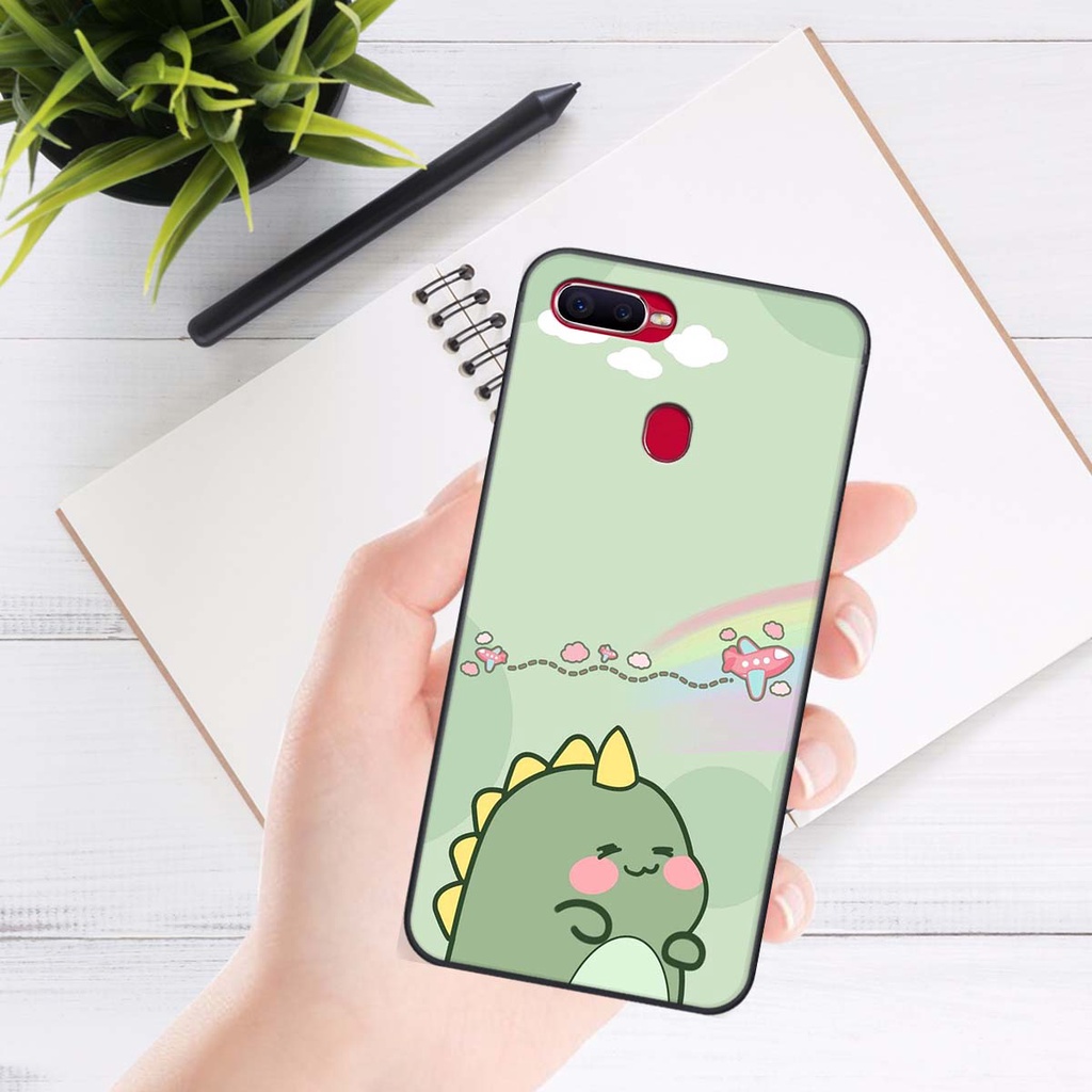 Ốp lưng Oppo A5S / A7 / F9 / A12 in hình khủng long , gấu nâu xinh xắn, siêu cute  mà còn vô cùng RẺ -ĐẸP