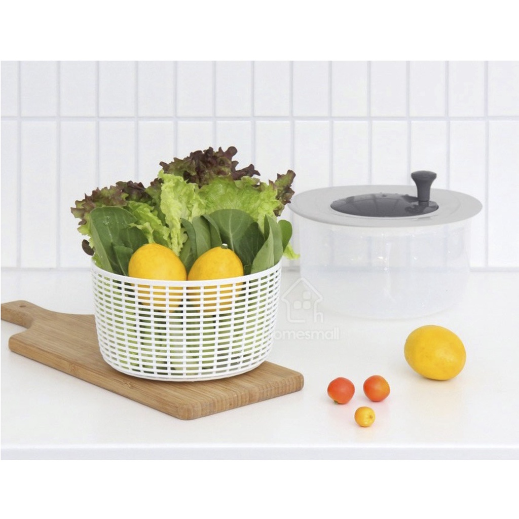 Rổ quay rau chính hãng Hàn Quốc New Cook Charmy ráo rau, giữ được độ tươi lâu của thực phẩm