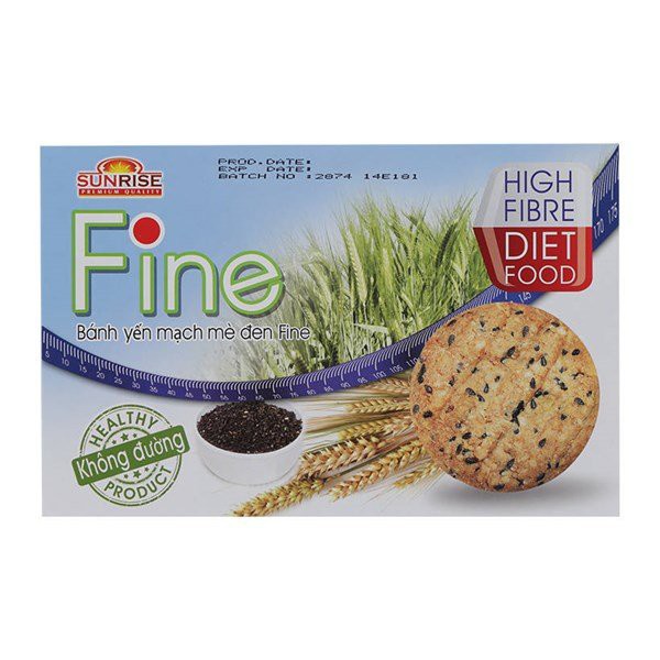 Bánh ăn kiêng yến mạch Fine Sunrise 178g