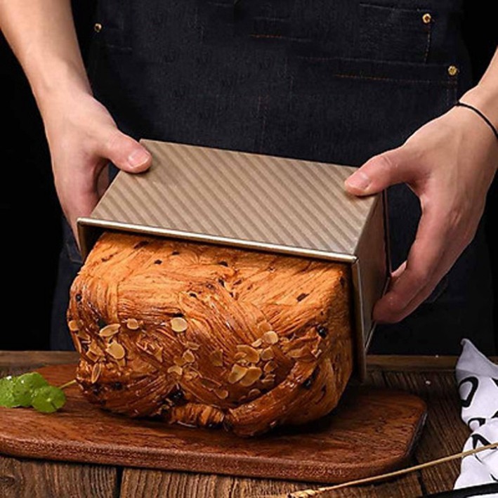 Khuôn Nướng Bánh Chống Dính Cao Câp 450g,Khuôn Làm Bánh Mì Sanwich,Bánh Gối,Bánh Mì Hoa Cúc Loại Đẹp