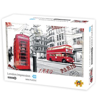 Thành Phố London - Tranh Ghép Xếp Hình Mini Cỡ Bé 1000 Mảnh Giấy 42*29.7 CM Cho Người Lớn