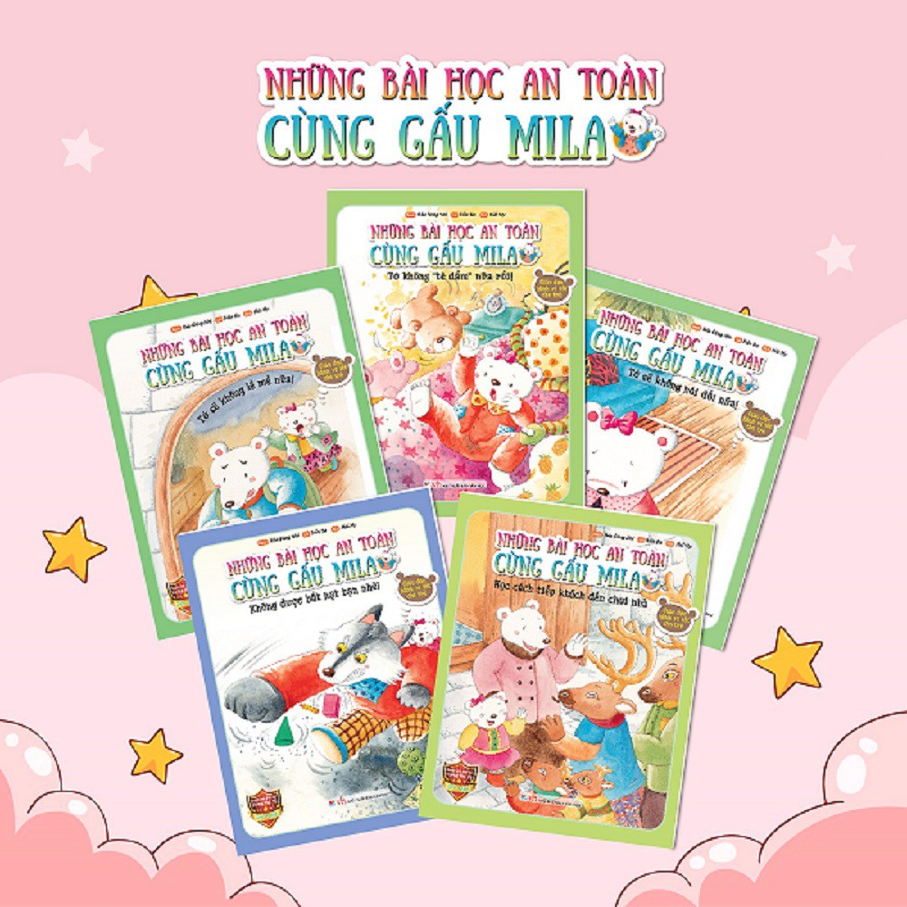 Sách - Những Bài Học An Toàn Cùng Gấu Mila - Không Được Bắt Nạt Bạn Nhé!