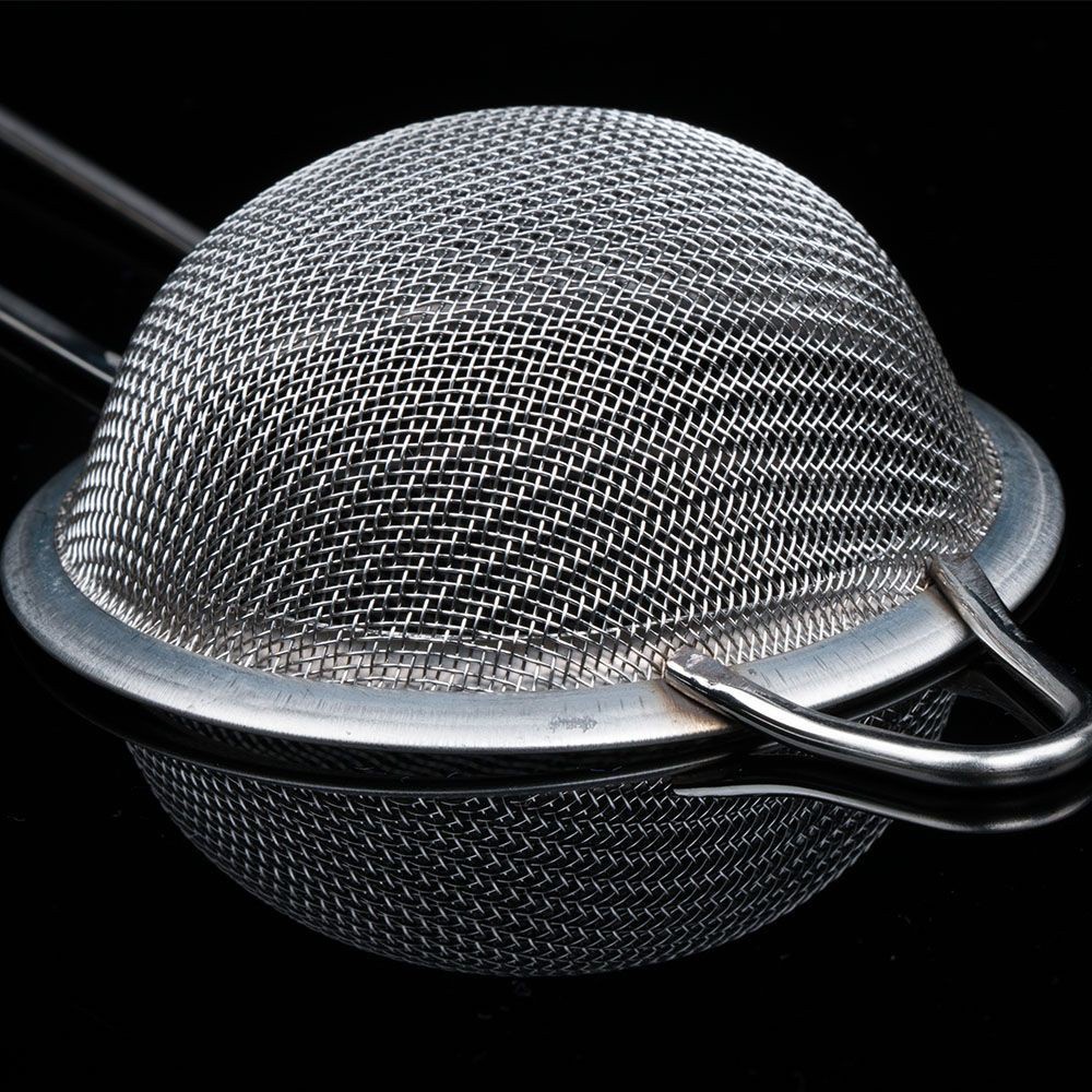 ALISON Wire Mesh Oil Skimmer Stainless Steel Strainer Colander Fine Mesh Sifter Mesh Flour Sieve Flour/Multicolor