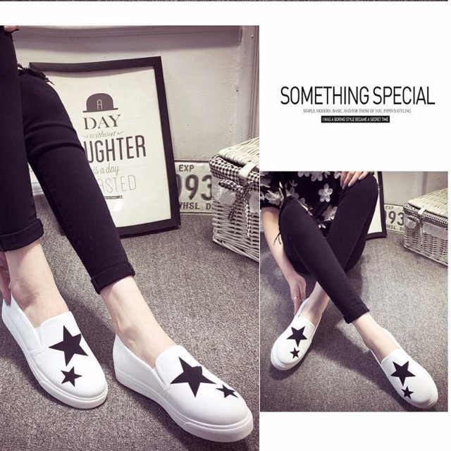 Giày slip on ngôi sao | BigBuy360 - bigbuy360.vn