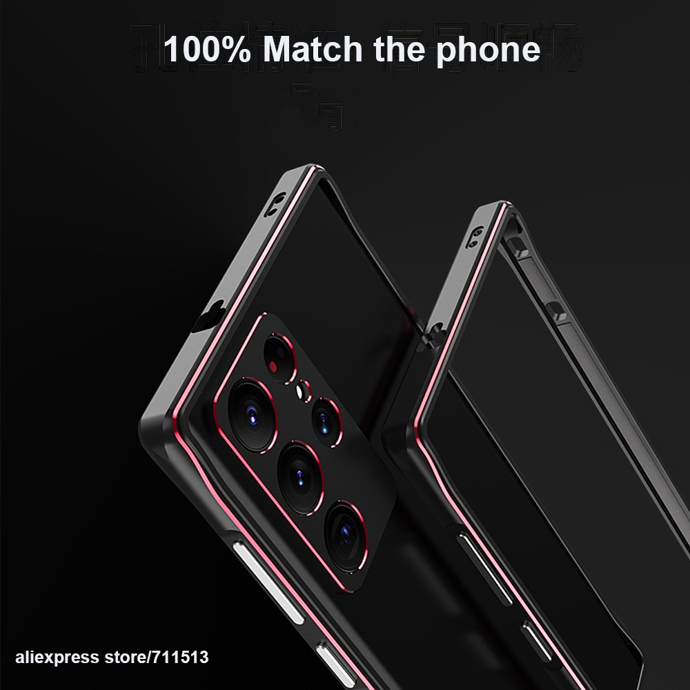 Khung Kim Loại Nhôm Bảo Vệ camera Cho samsung galaxy s23 ultra s22 / s22 plus / s22 Ốp