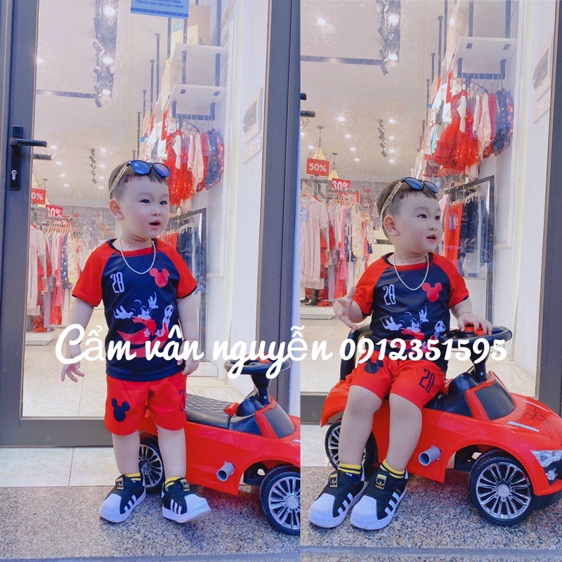 Xả nốt bộ thể thao bóng đá xuất dư cho bé hàng chuẩn