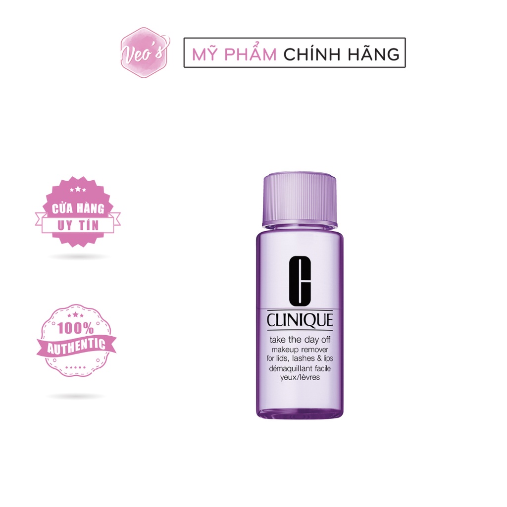 [Minisize] Sáp/Nước Tẩy Trang Clinique Take The Day Off Makeup Remover