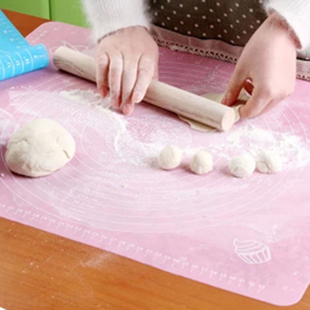 Silicone Thảm Silicon Nhào Bột Làm Bánh Chuyên Dụng Cho Nhà Bếp