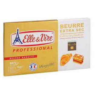 Bơ cán elle&vire 1kg 84% béo