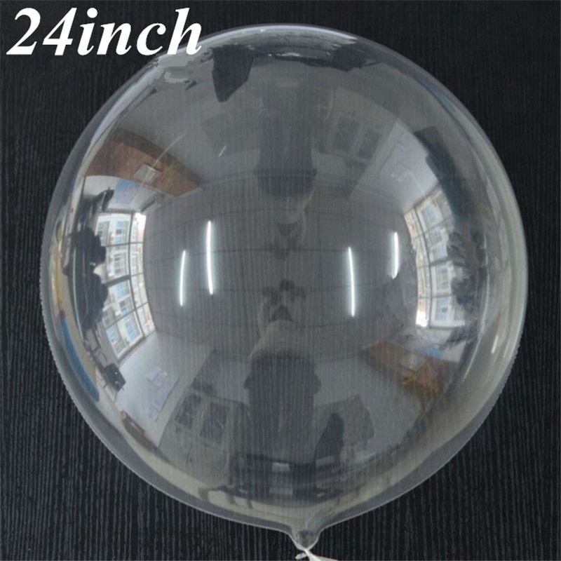 Bong bóng trong suốt và bong bóng kì lân trang trí đa dụng 24 inch
