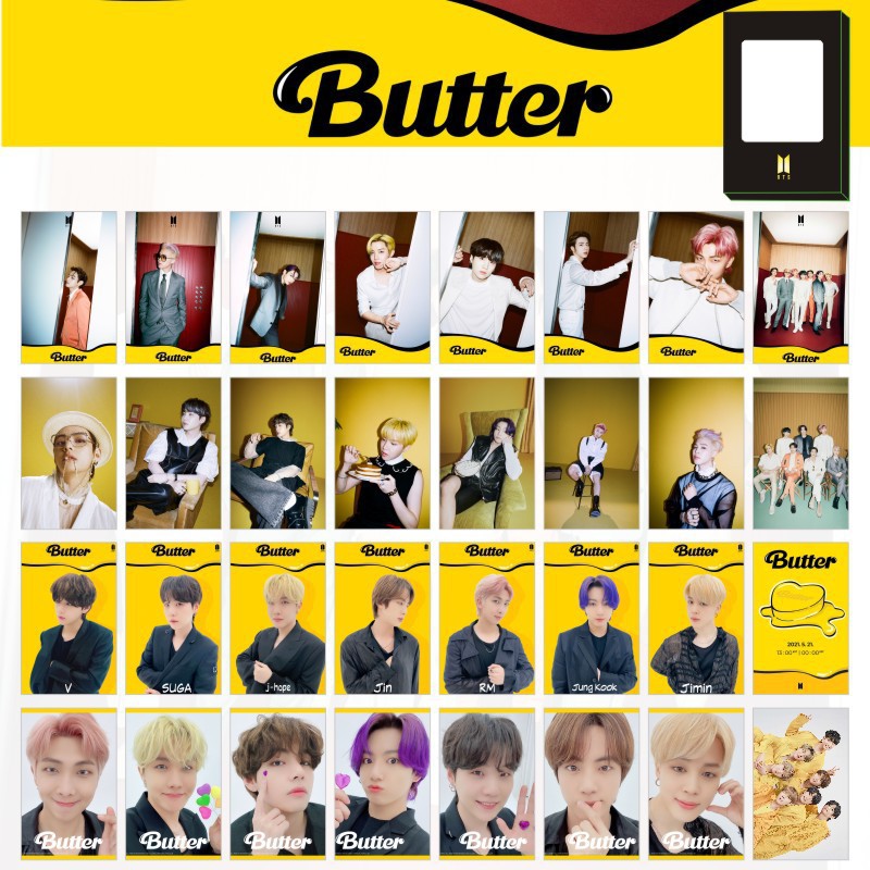 Bộ Lomo card nhóm BTS - Album Butter mới nhất