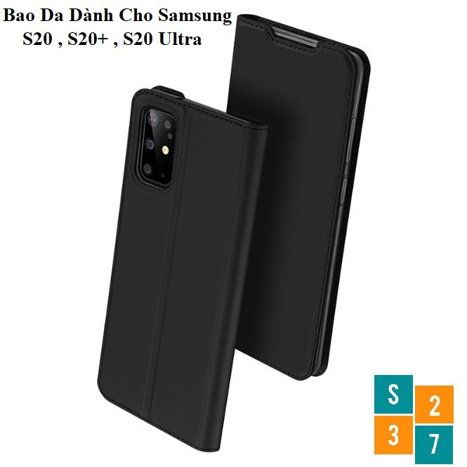 Bao Da Samsung Galaxy S20 , S20+ , S20 Ultra Bao Da Gập Dux Ducis Cao Cấp