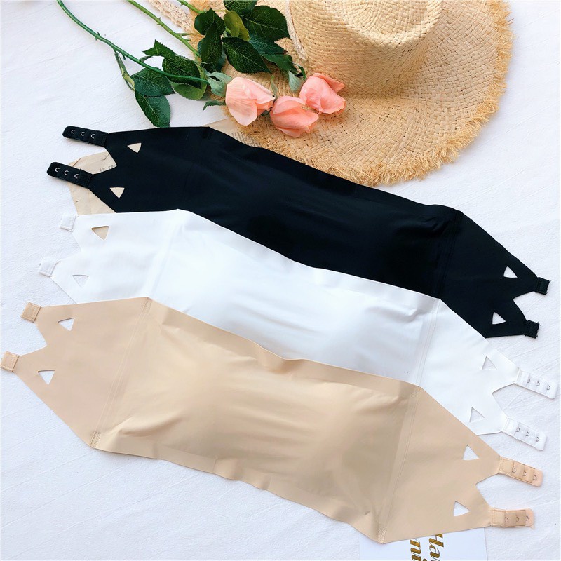 Áo Bra Chất Liệu Đúc Su Trơn Không Dây Móc Cài Sau Hot