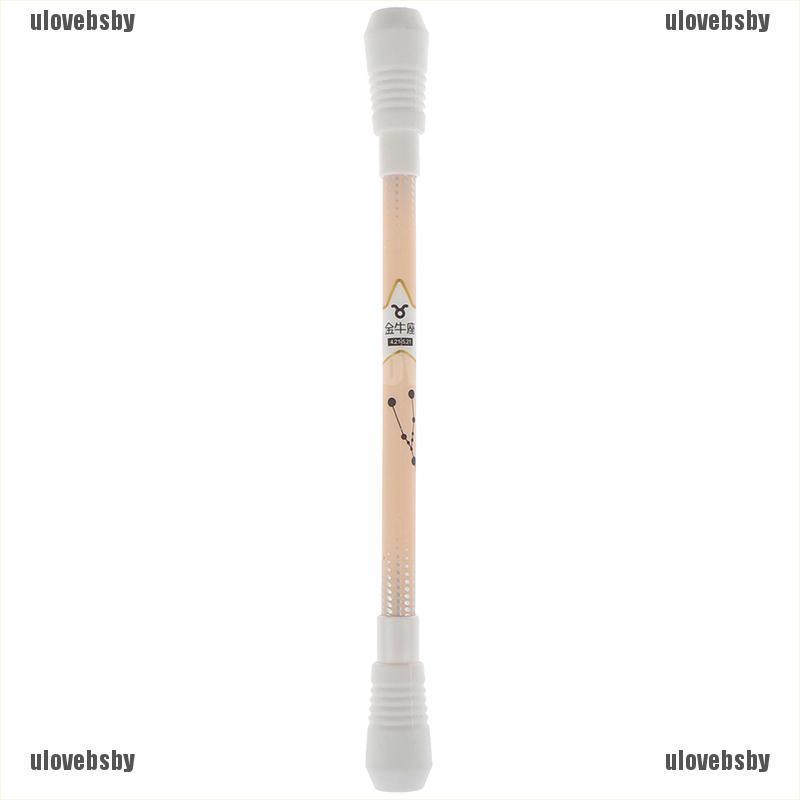 【ulovebsby】None Smooth Surface Ant-slip Spinning Rotation Pen 0.5 Pen Head Flu