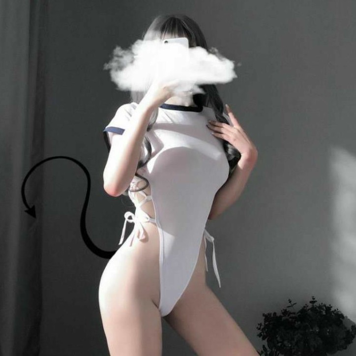 Bộ Đồ Ngủ Body Đan Hông Gợi Cảm -Mã:  BDS Đan Hông -  Bộ Đồ Ngủ Bodysuit Cosplay Nữ Sinh Sexy Không Tất | BigBuy360 - bigbuy360.vn