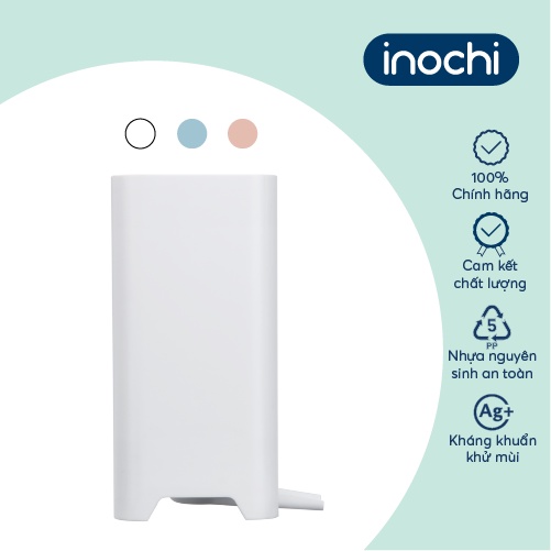 Hộp đựng đũa Inochi - Yoko  màu Trắng ngọc/Xanh nhạt/Hồng nhạt