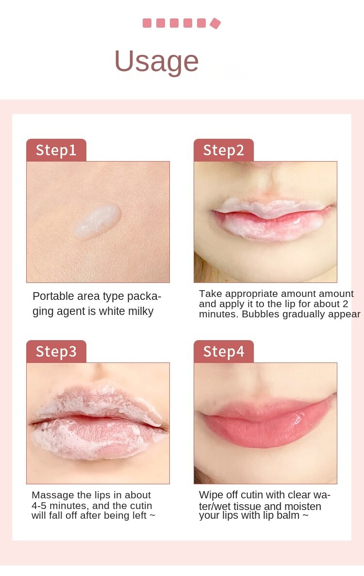 (Hàng Mới Về) Mặt Nạ Môi Dưỡng Ẩm Tẩy Tế Bào Chết Thương Hiệu Gecomo | BigBuy360 - bigbuy360.vn