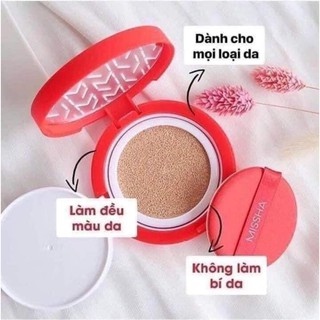 phấn nước missha đỏ