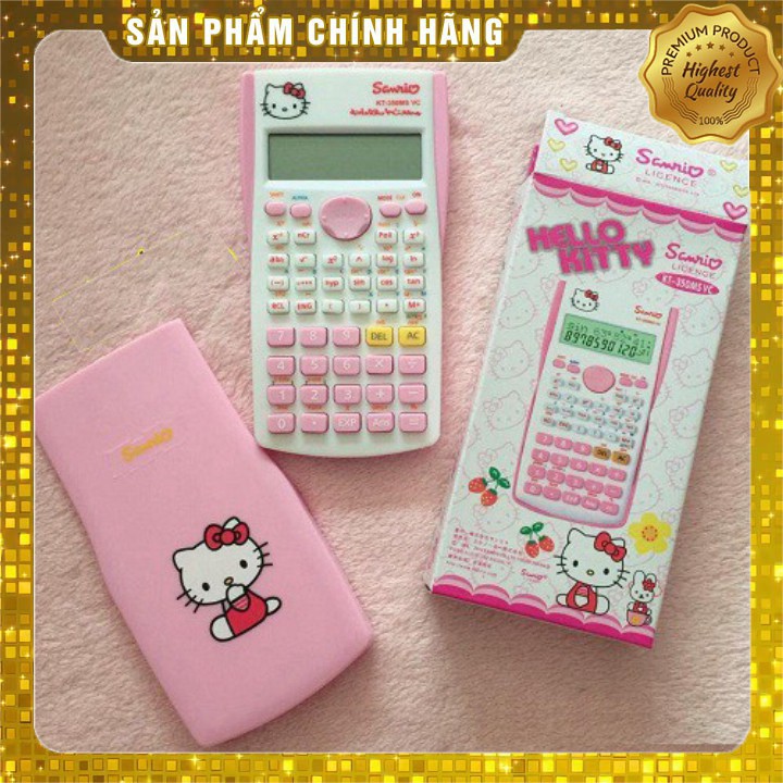 MAU HOT  -Máy tính hình Hello Kitty giống FX 500 sieu RE