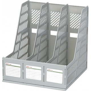File vát Deli 3 ngăn , giá đựng tài liệu để bàn