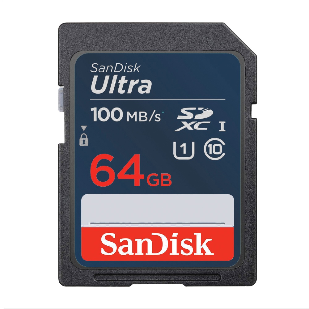 Thẻ nhớ Sandisk Ultra SDXC 64GB Class 10 100MB/s SDSDUNR-064G-GN3IN - Bảo hành 84 tháng