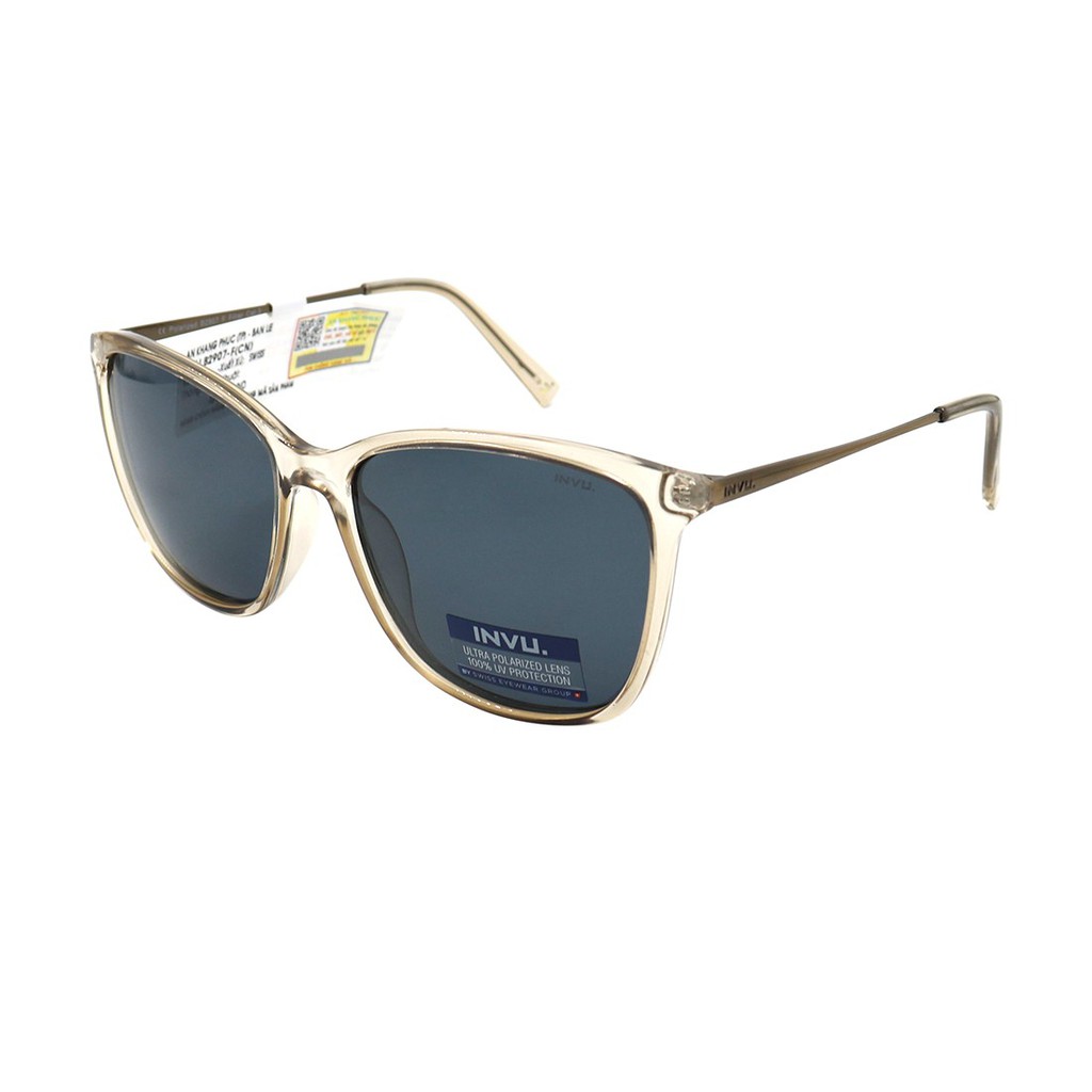 Kính mát thời trang Invu B2907 chính hãng, thiết kế dễ đeo bảo vệ mắt