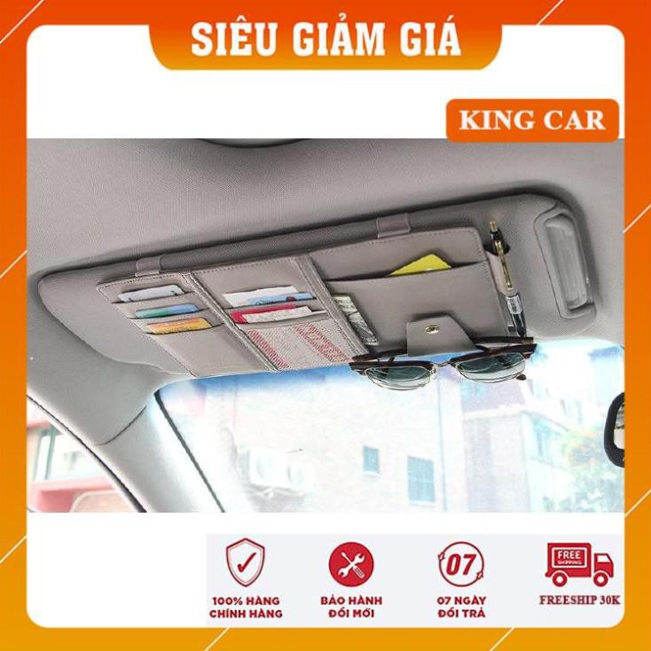 Ví da trên ô tô, ví da đa năng chuyên dụng trên ô tô - sang trọng, tiện lợi - Shop KingCar