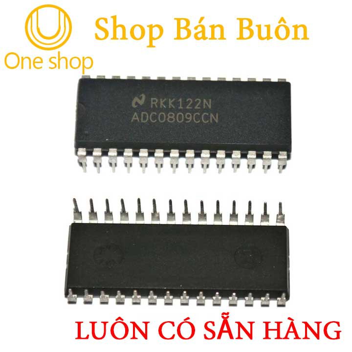 Linh Kiện ADC0809CCN A/D DIP28