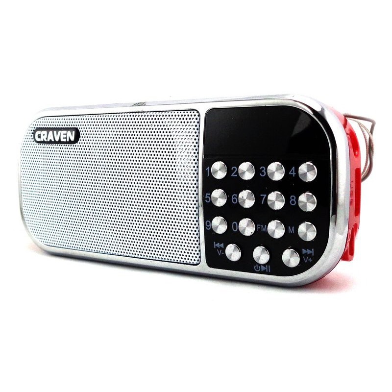 LOA HÁT USB THẺ NHỚ CRAVEN CÓ FM,ÂM THANH NGHE CỰC HAY