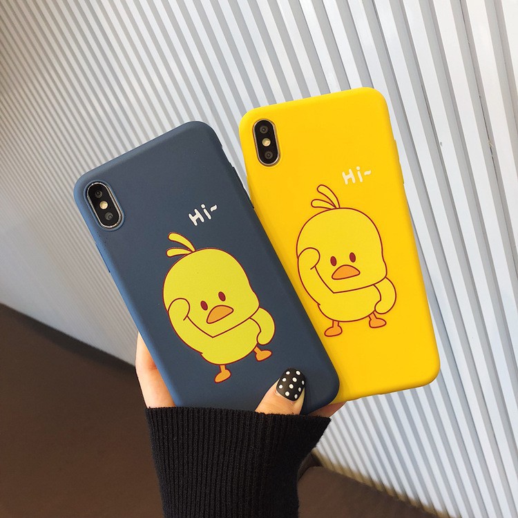 ỐP iphone dẻo HI CHÚ VỊT VÀNG cho 11/11pro/11promax/6/7/8/plus/x/xs/xr/xsmax/12 pro max/13 pro max-a126