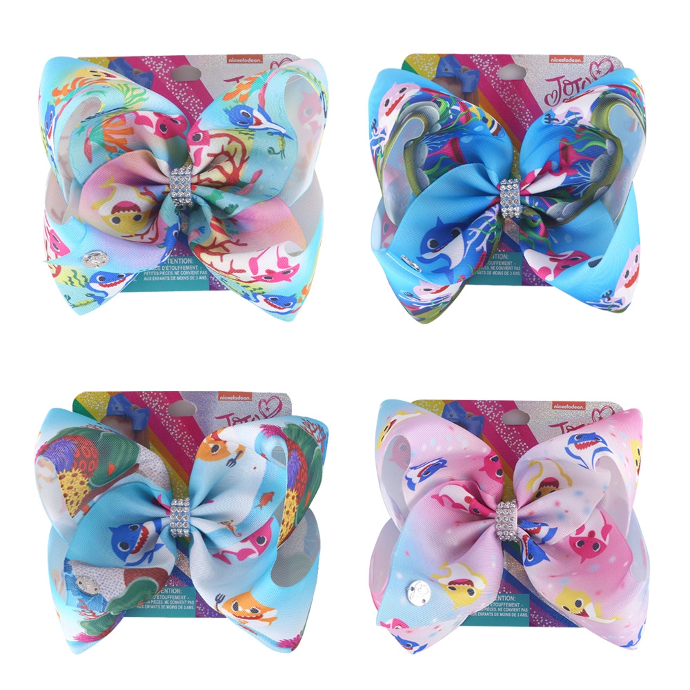 Hàng mới về 8 '' Jojo Siwa Bow Mũ trẻ em 8 inch mới