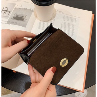 Ví Da Nữ Dáng Ngắn Phong Cách Retro