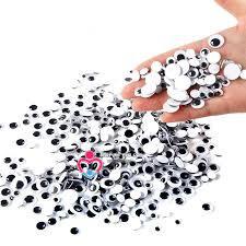 MẮT THÚ có sẵn keo - Mắt giả gắn thú nhồi bông, làm đồ handmade nhiều kích cỡ