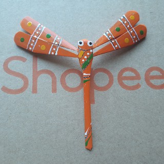 Bộ 10 chuồn chuồn tre màu 7cm