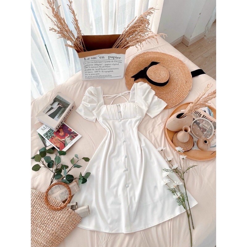 ĐẦM TRẮNG DỰ TIỆC SANG CHẢNH👉HÀNG CAO CẤP-CHUẨN XINH👈ĐẦM ĐI ĐÁM CƯỚI SIÊU XINH,THANH LỊCH DÁNG DÀI XOÈ SIÊU TÔN DÁNG | BigBuy360 - bigbuy360.vn