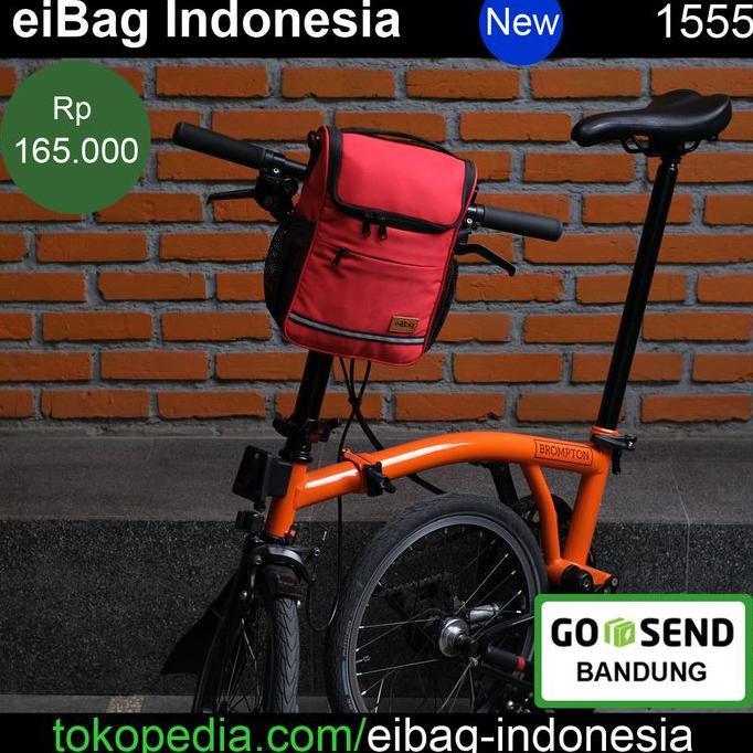 Túi đựng đồ gấp gọn gắn ghi đông xe đạp 1555 Brompton Dahon Pacific