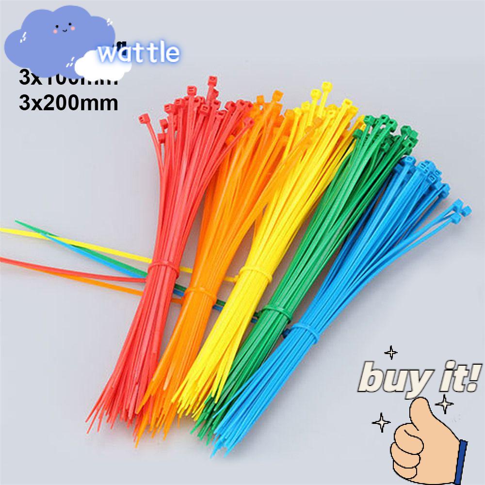 Bộ 100 Dây Quấn Dây Cáp Tự Khóa Siêu Bền Tiện Dụng