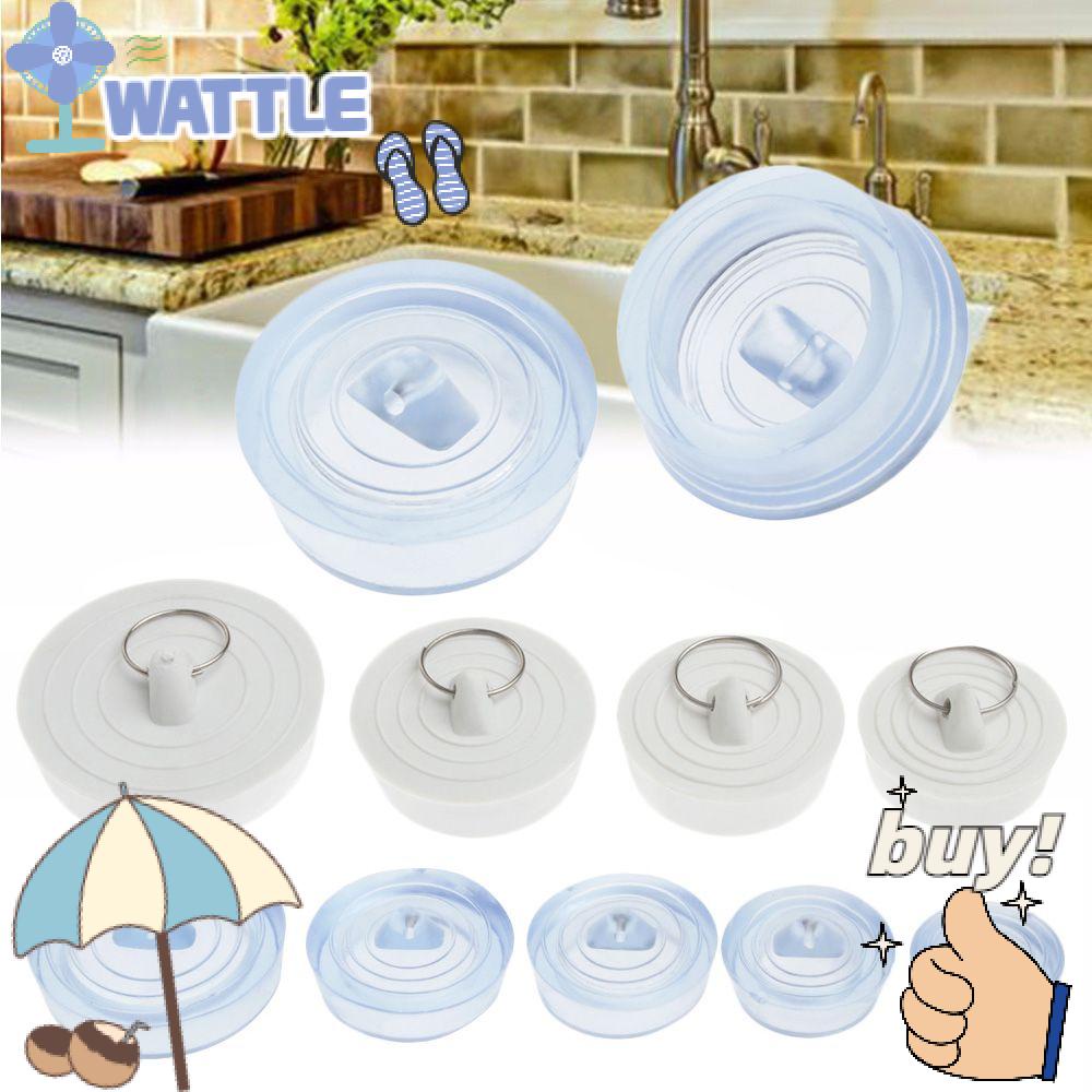 1 Nút Cao Su Bịt Lỗ Thoát Nước Bồn Rửa Chén Chống Rò Rỉ Hình Tròn Ốp